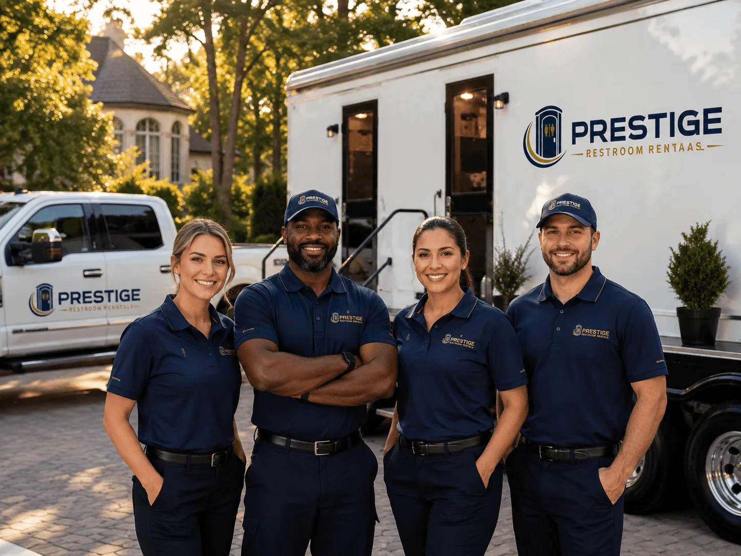 Trusted Luxury Portable Restrooms company in Walls, MS